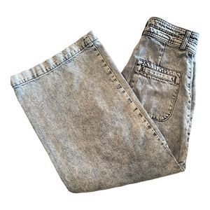 FREE PEOPLE Women's Jeans Wide Flare Leg High Waist Light wash Blue Size 26